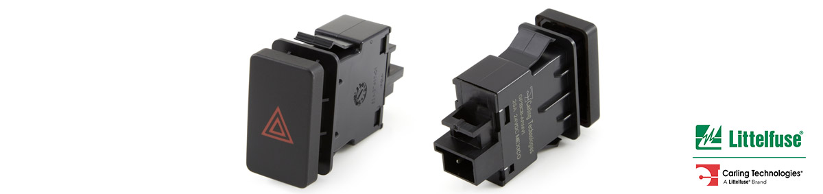 GP Series Push Button Latch Switches from Carling Technologies