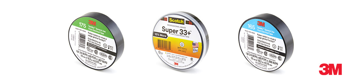 3M Tapes for Every Task - Vinyl Electrical Tape